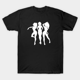 sexy gerls silhouettes T-Shirt